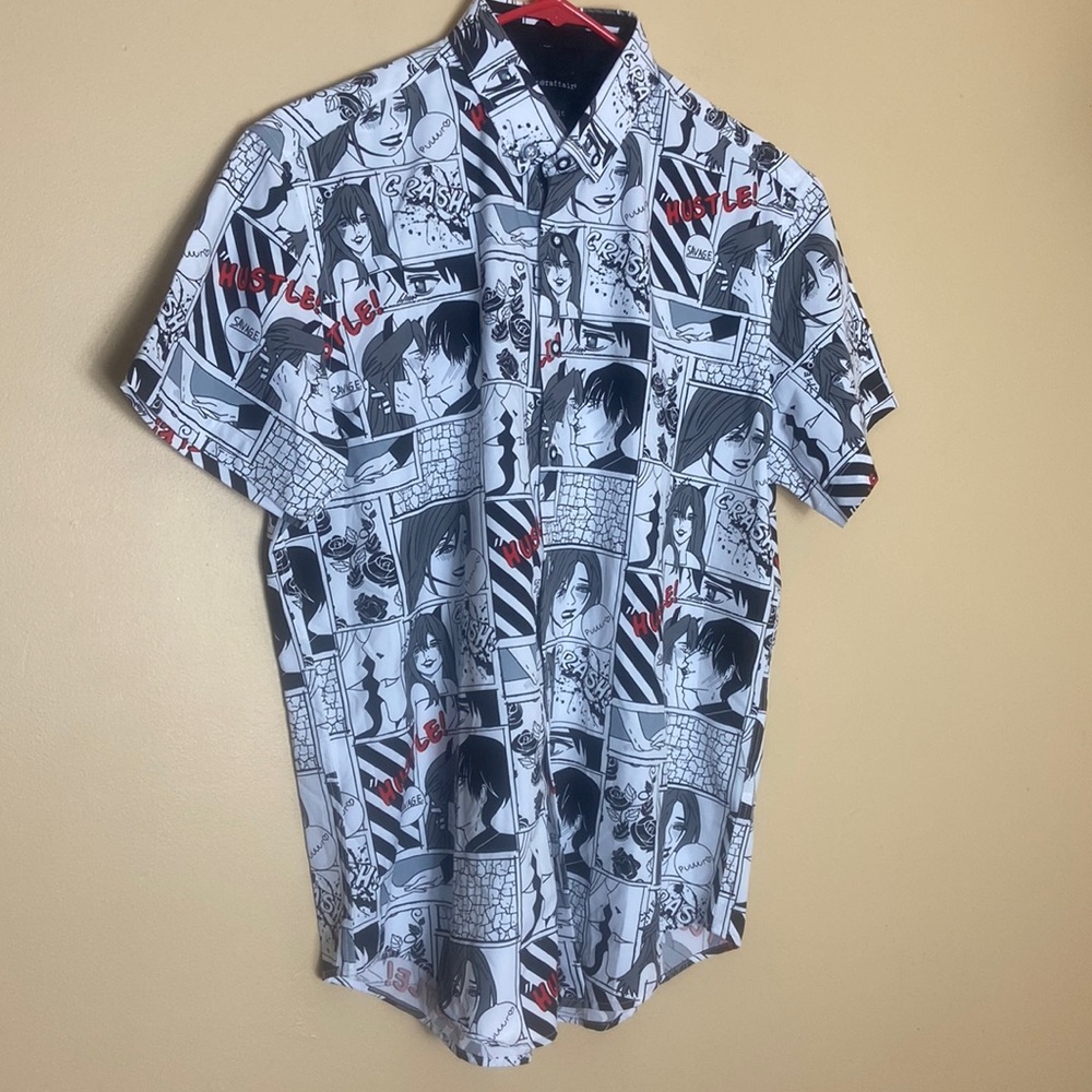 Mens M interaffair graphic shirt